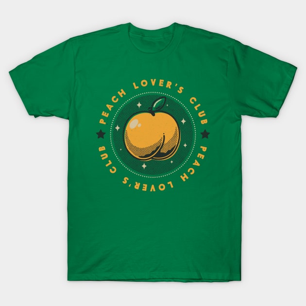 Peach Lover's Club T-Shirt by Tobe_Fonseca